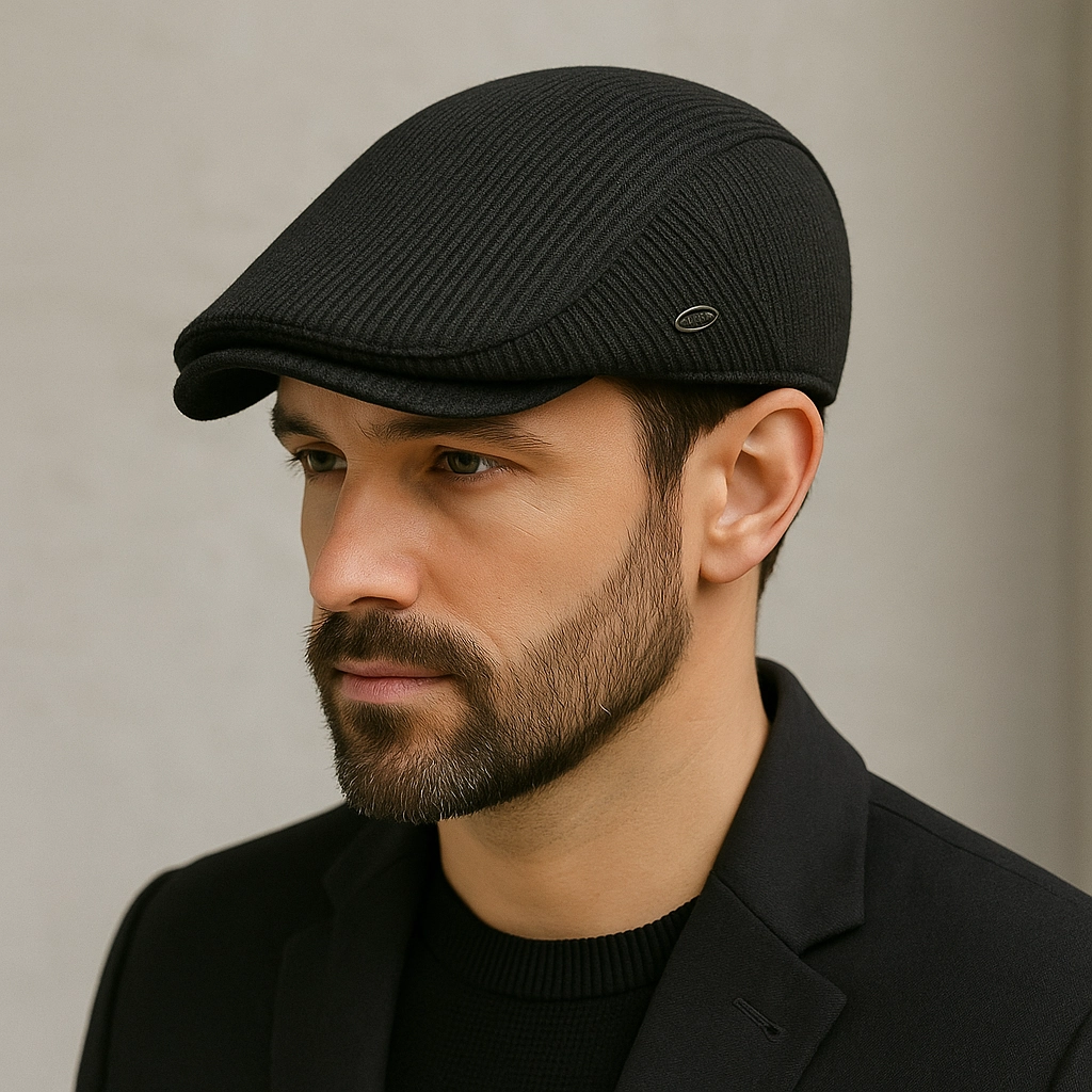 Bret Homme Classique en Laine Texture - Textural