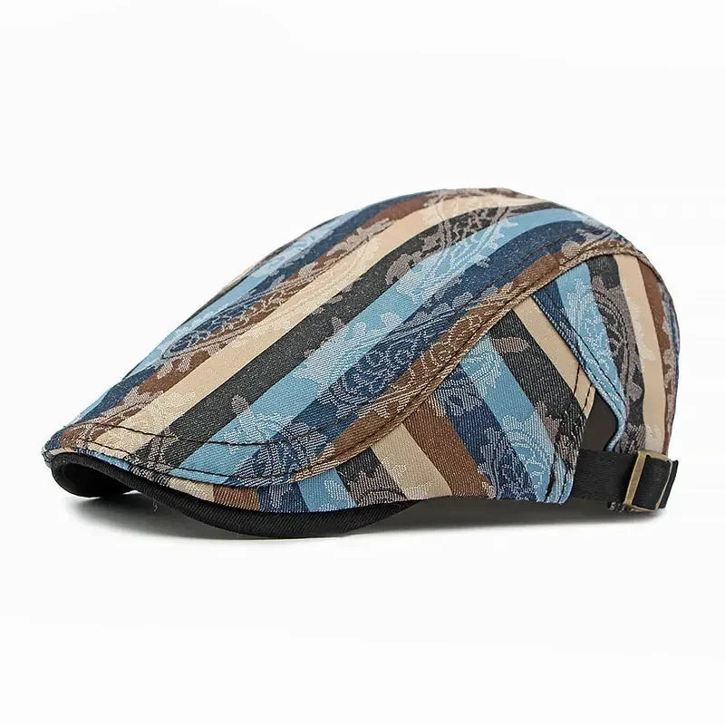 Bret Homme en Coton Raye Multicolore - Stripe