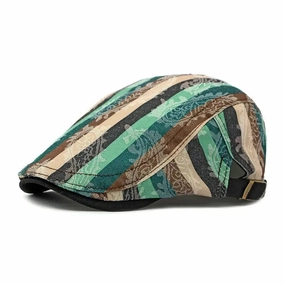 Bret Homme en Coton Raye Multicolore - Stripe