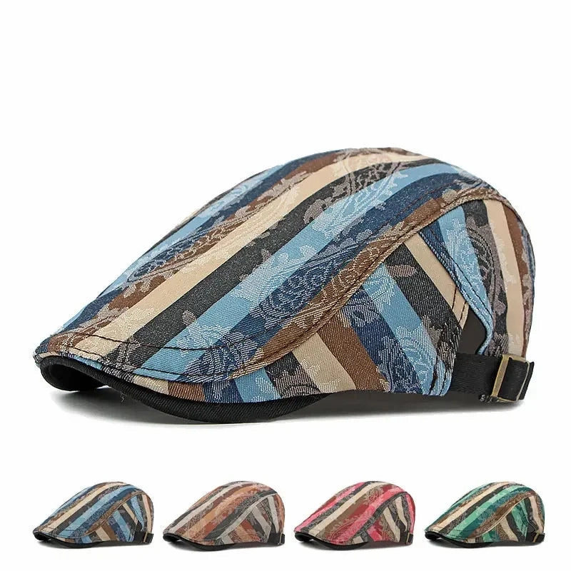 Bret Homme en Coton Raye Multicolore - Stripe