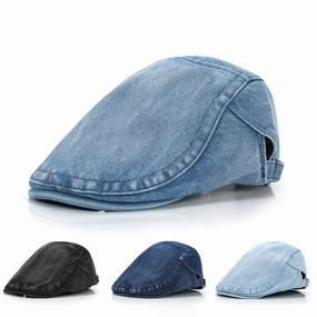 Bret Homme en Denim Lger - Sky