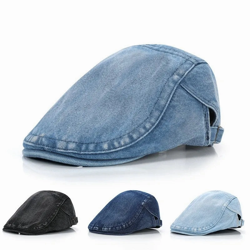 Bret Homme en Denim Lger - Sky