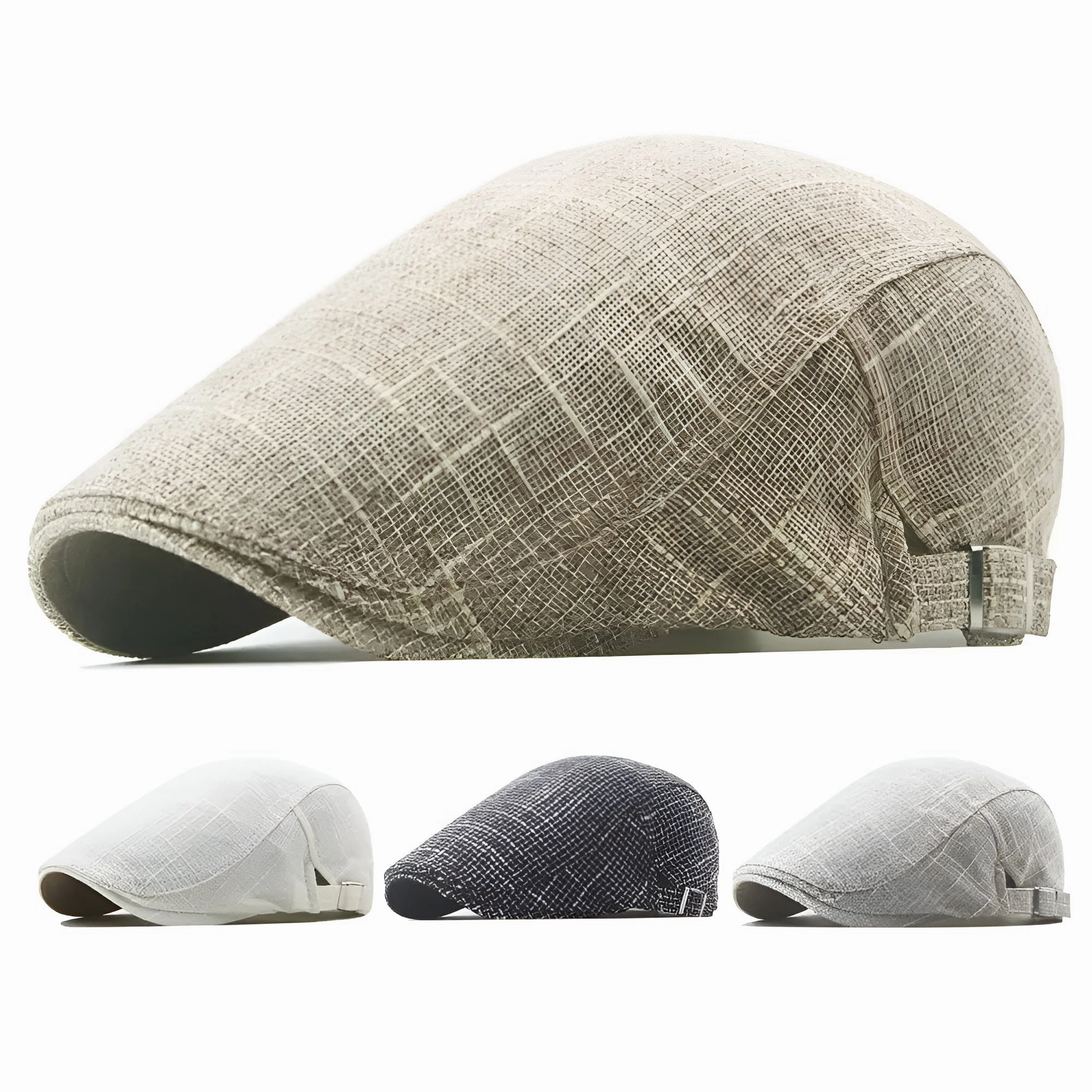 Bret Homme Vintage en Lin Lger - Glamberet