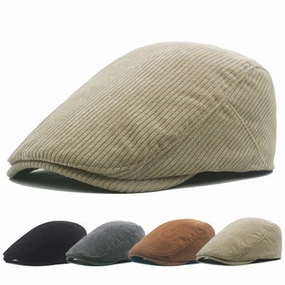 Bret Homme Vintage en Velours C?tel - Velvet