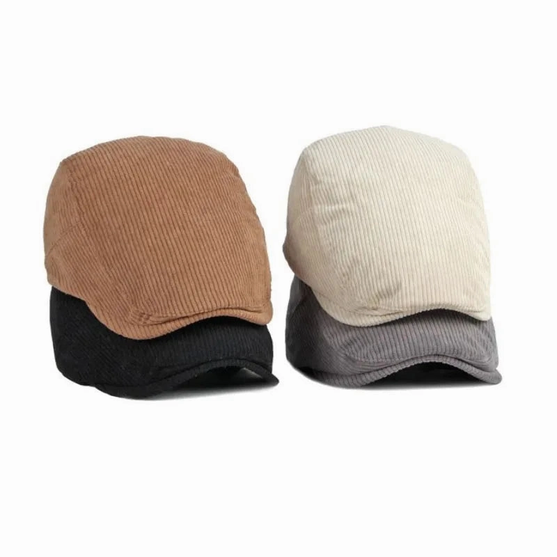 Bret Homme Vintage en Velours C?tel - Velvet