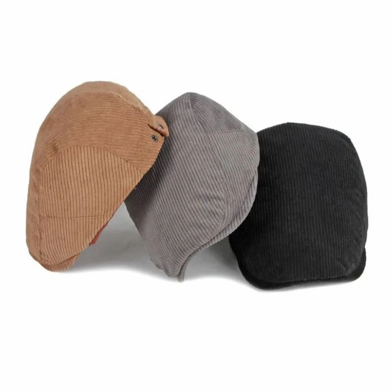 Bret Homme Vintage en Velours C?tel - Velvet