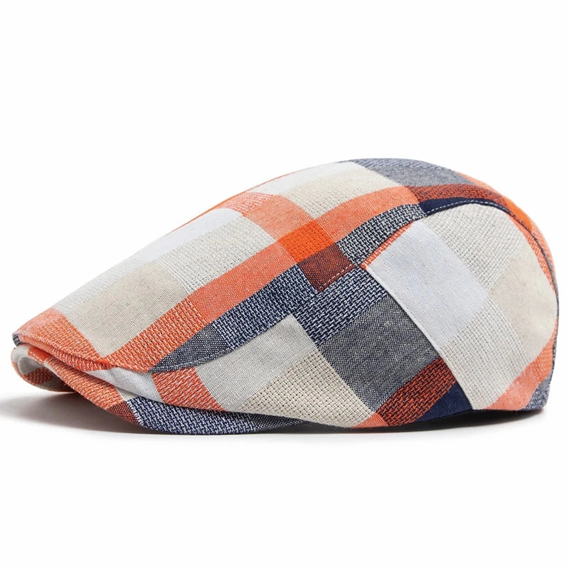 Bret Motif Carreaux - Britcap