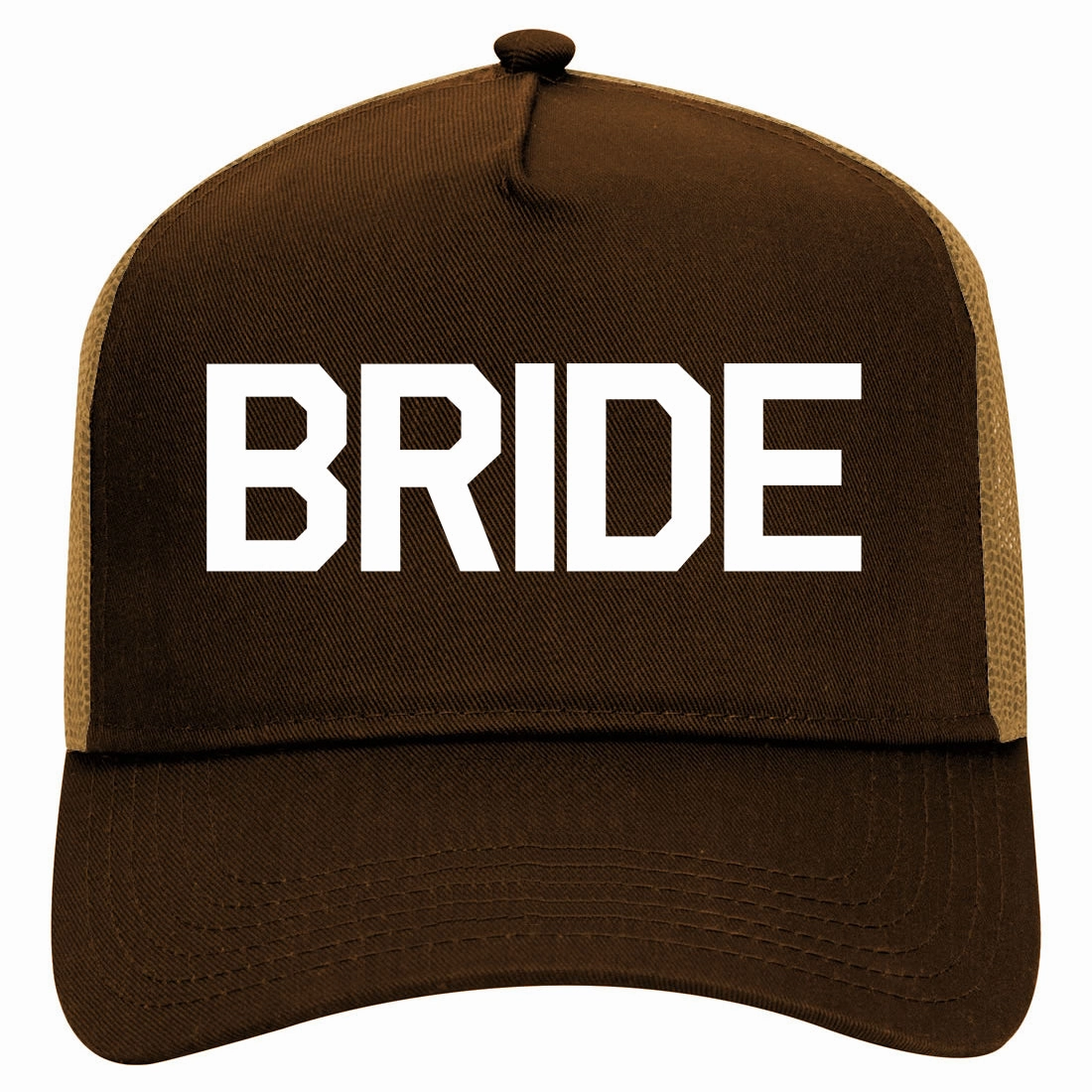 Bride Bachlorette Party Retro Adult 5 Panel Mesh Trucker Hat