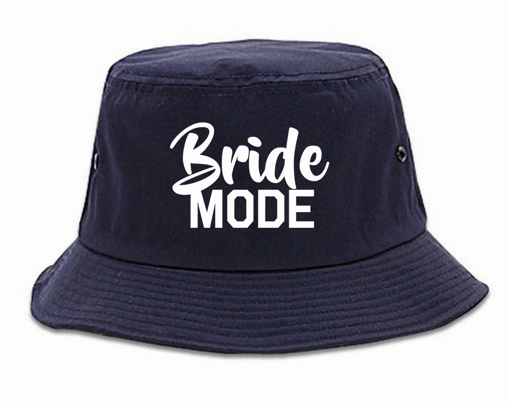 Bride Mode Bridal Mens Bucket Hat