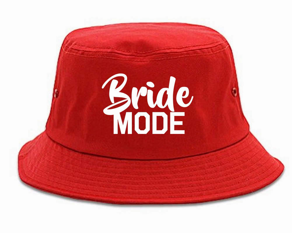 Bride Mode Bridal Mens Bucket Hat