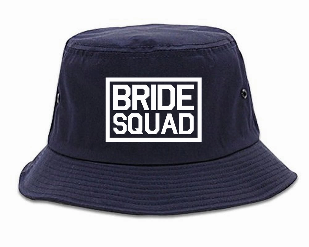 Bride Squad Bachlorette Party Mens Bucket Hat