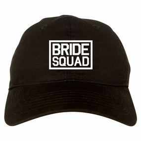 Bride Squad Bachlorette Party Mens Dad Hat Baseball Cap