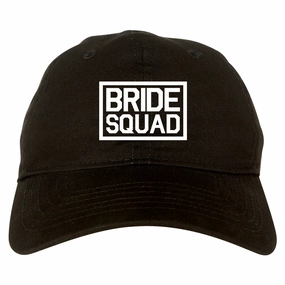 Bride Squad Bachlorette Party Mens Dad Hat Baseball Cap