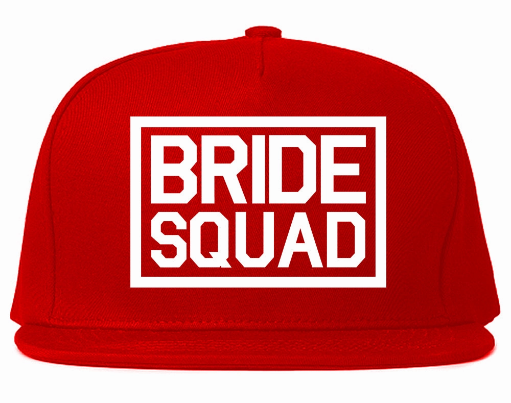 Bride Squad Bachlorette Party Mens Snapback Hat