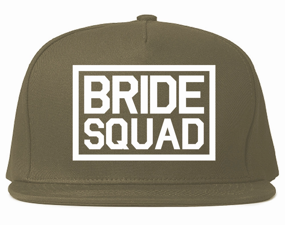 Bride Squad Bachlorette Party Mens Snapback Hat