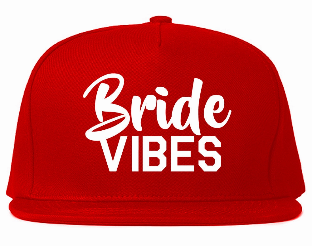 Bride Vibes Bridal Mens Snapback Hat