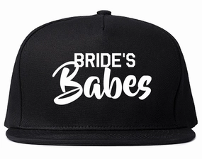 Brides Babes Wedding Mens Snapback Hat