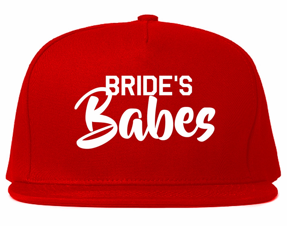 Brides Babes Wedding Mens Snapback Hat