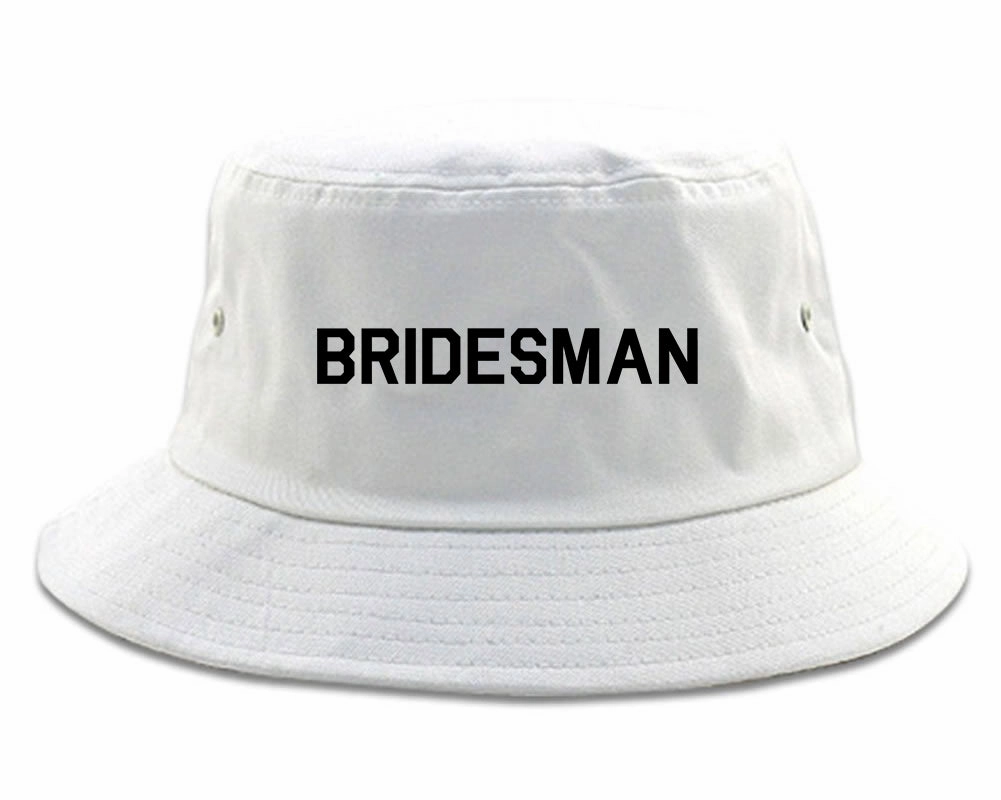 Bridesman Bachlorette Bachelor Party Mens Bucket Hat