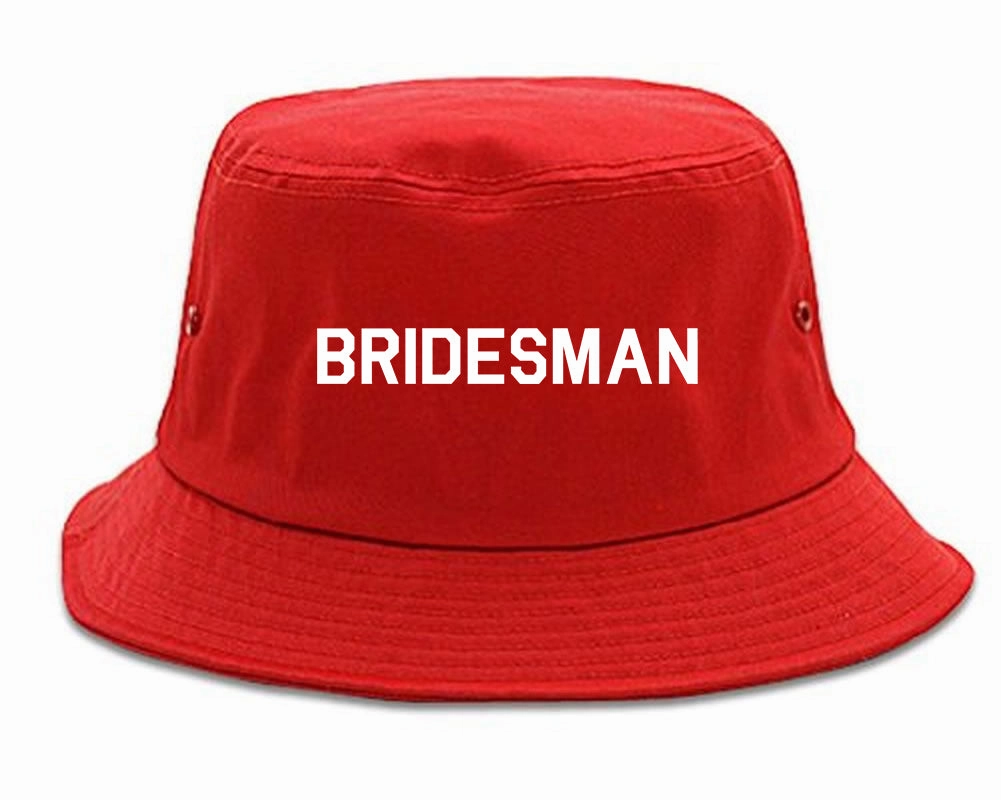 Bridesman Bachlorette Bachelor Party Mens Bucket Hat