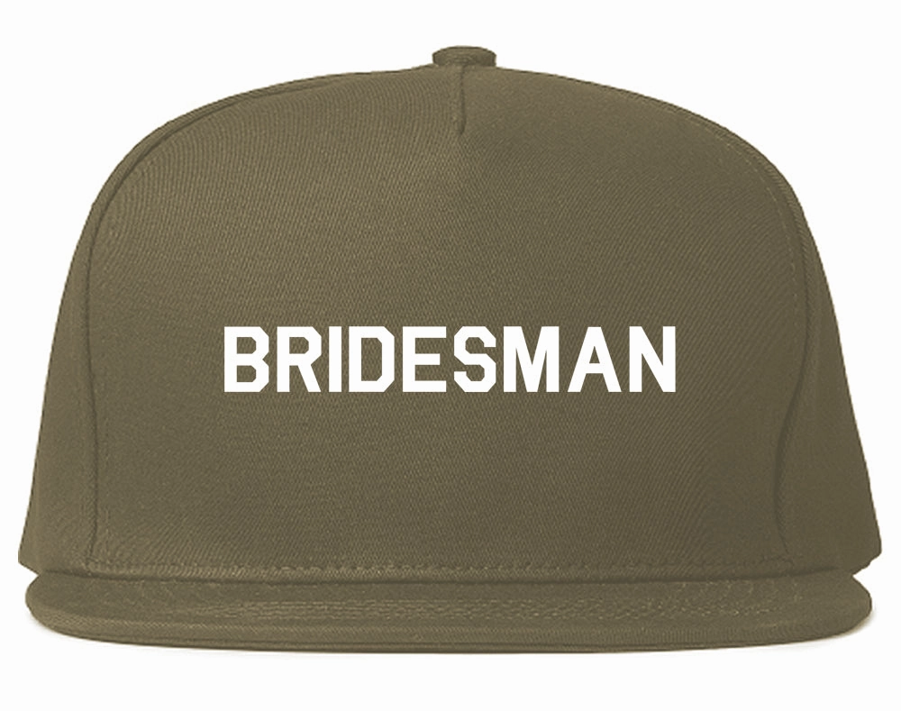 Bridesman Bachlorette Bachelor Party Mens Snapback Hat