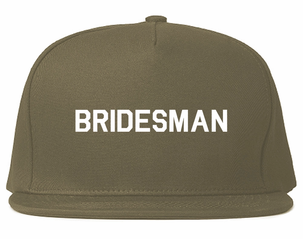 Bridesman Bachlorette Bachelor Party Mens Snapback Hat
