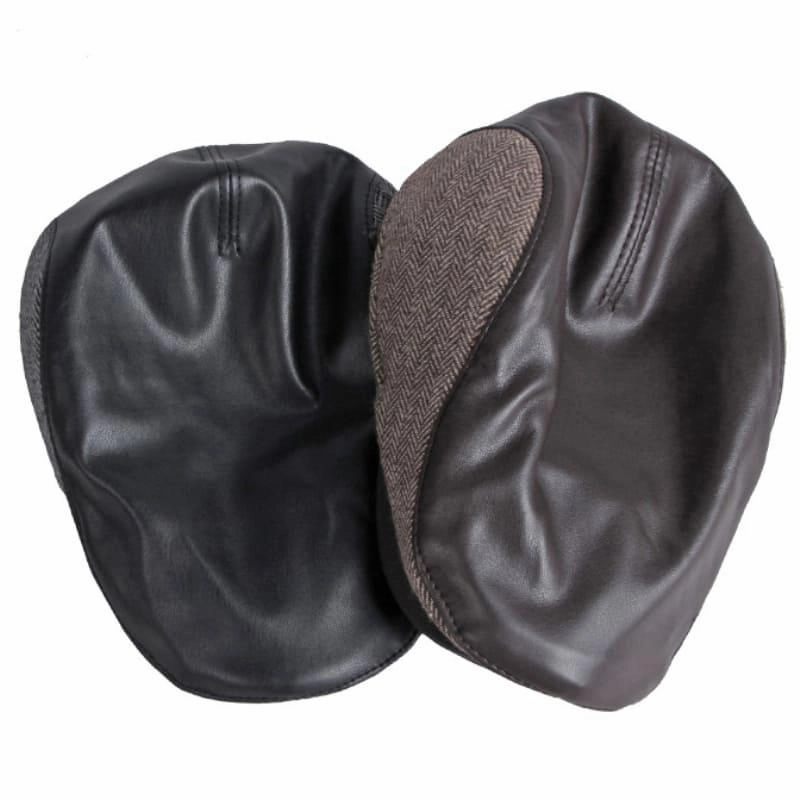 Bristol Herringbone Earflaps Flat Cap