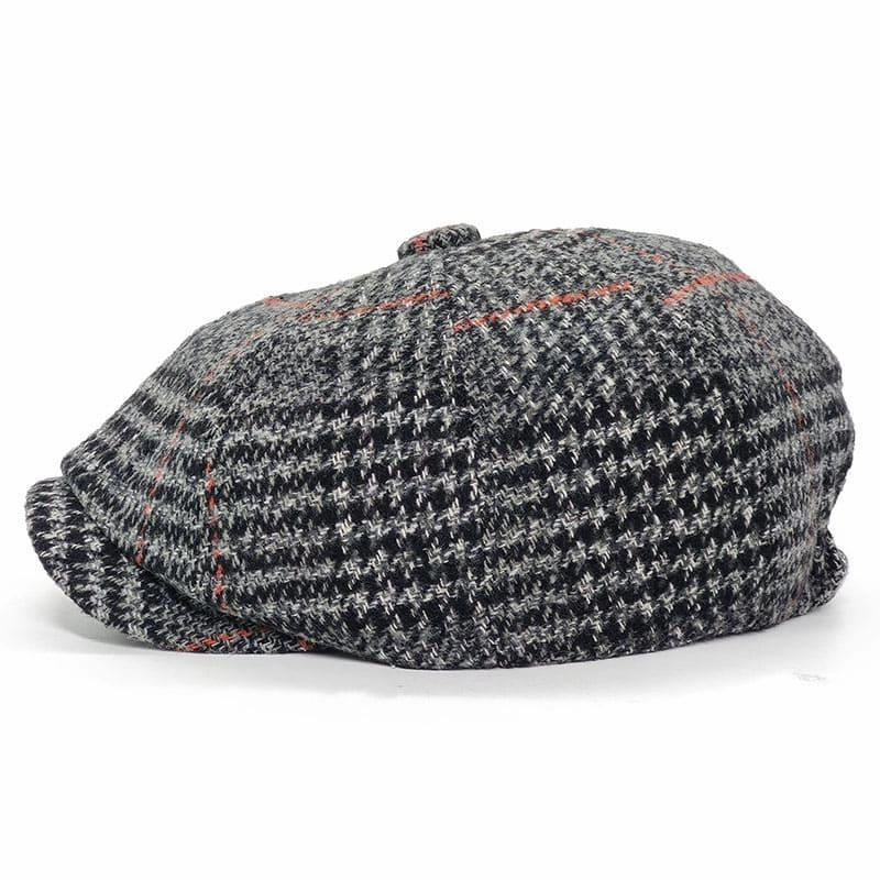 Bristol Tartan Wool Newsboy Cap