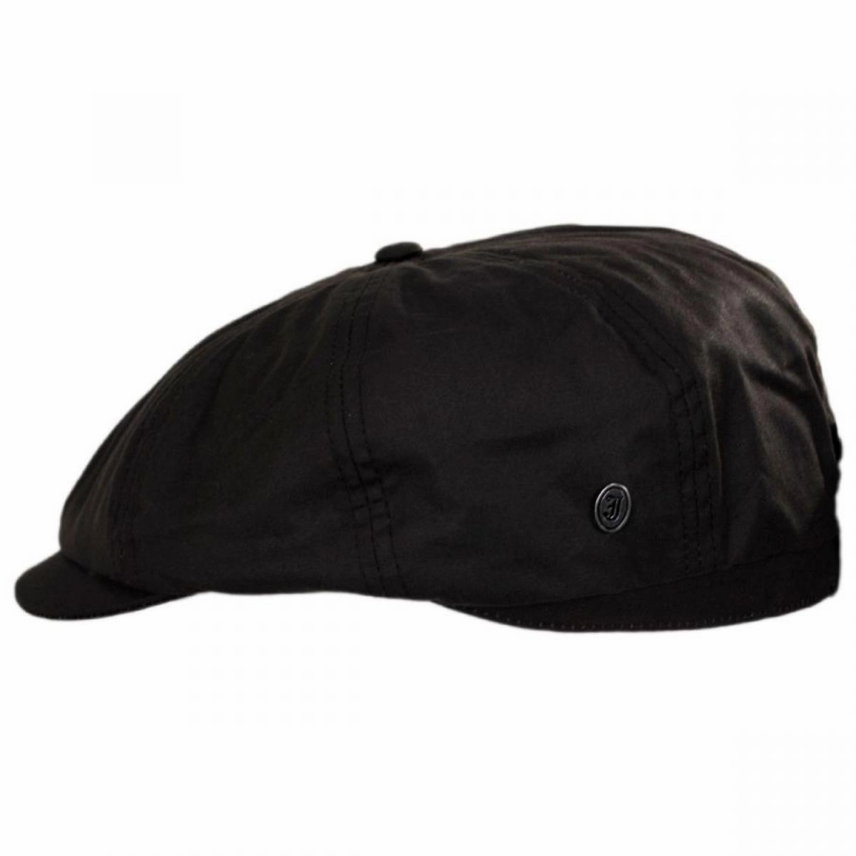 British Millerain Wax Cotton Newsboy Cap