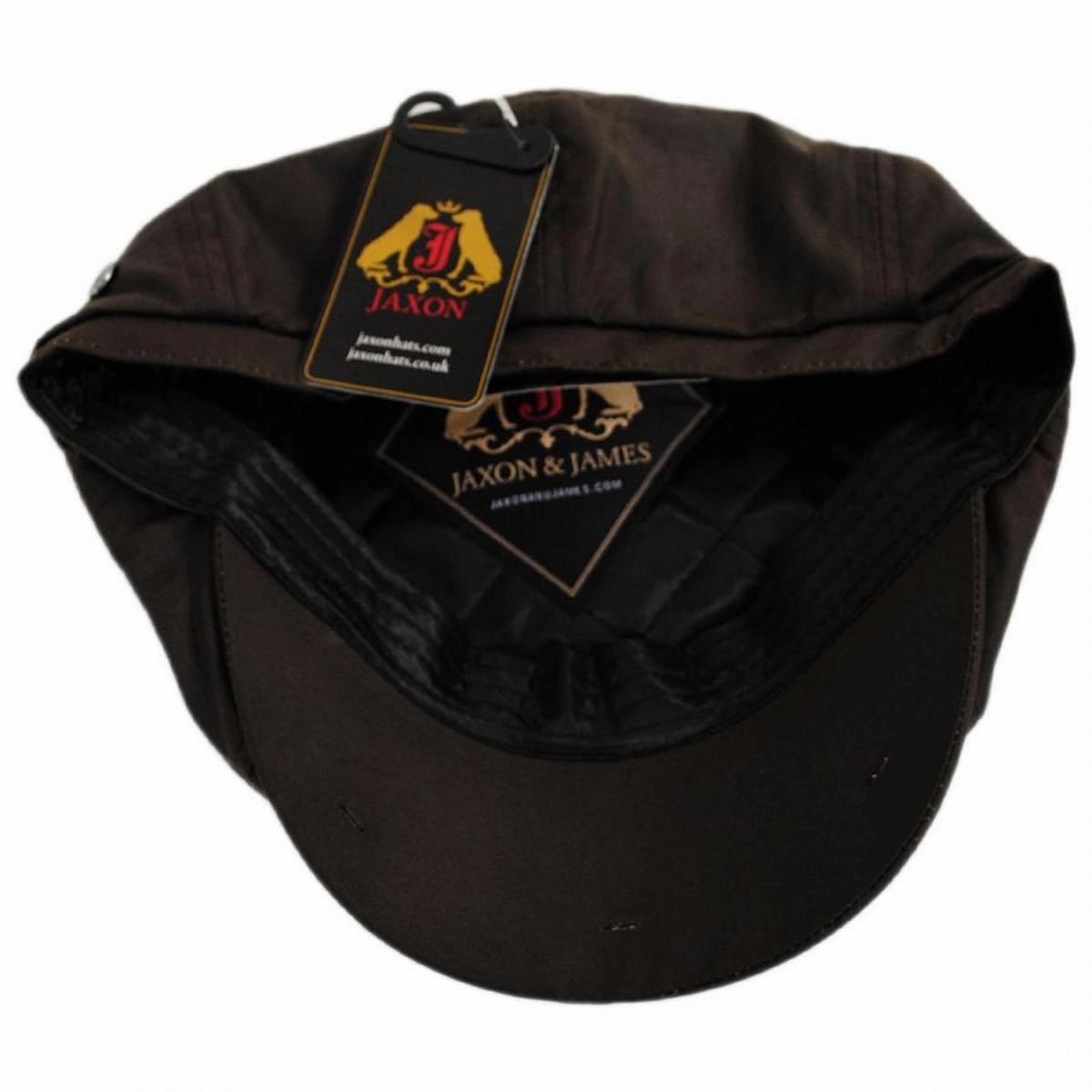 British Millerain Wax Cotton Newsboy Cap