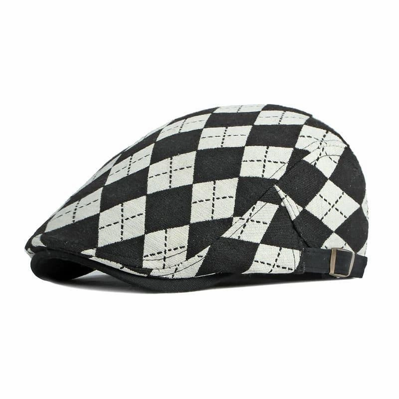 Brixton Vintage Diamonds Flat Cap