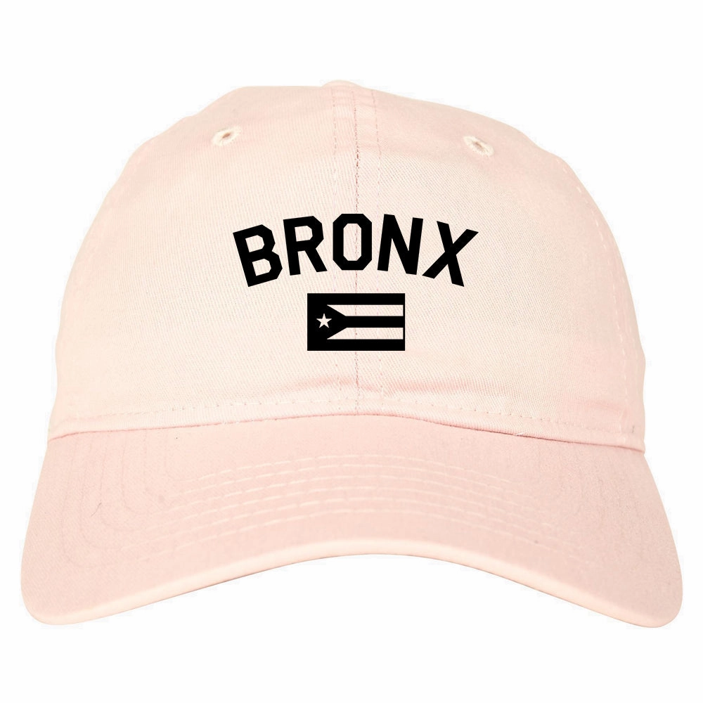 Bronx Puerto Rico Flag Mens Dad Hat