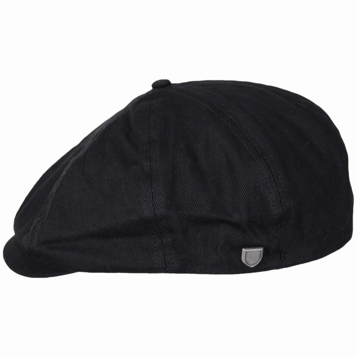 Brood Baggy Cotton Herringbone Newsboy Cap