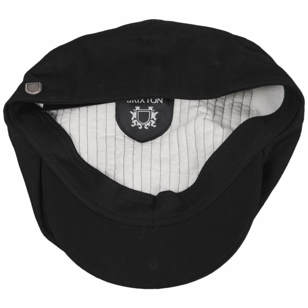Brood Baggy Cotton Herringbone Newsboy Cap