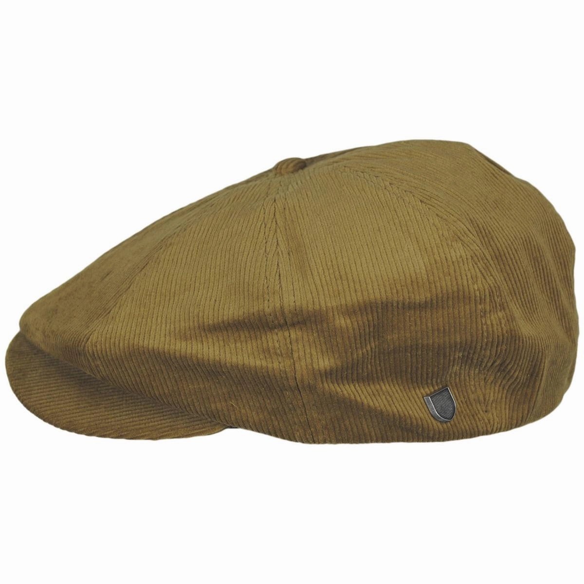 Brood Corduroy Newsboy Cap - Antelope