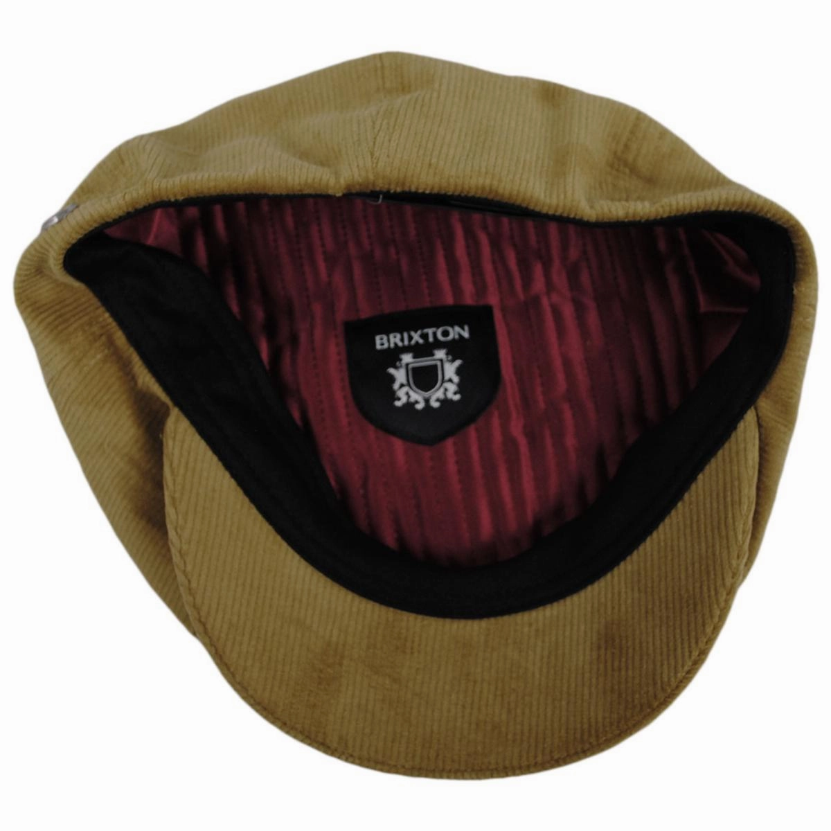 Brood Corduroy Newsboy Cap - Antelope