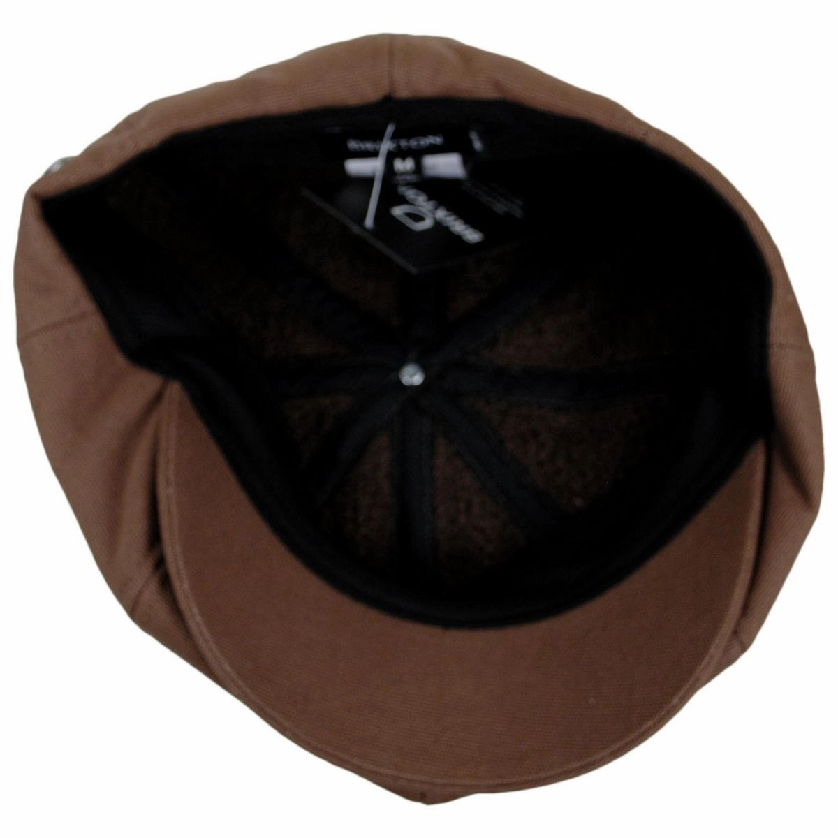 Brood Cotton Canvas Sherpa Lined Newsboy Cap