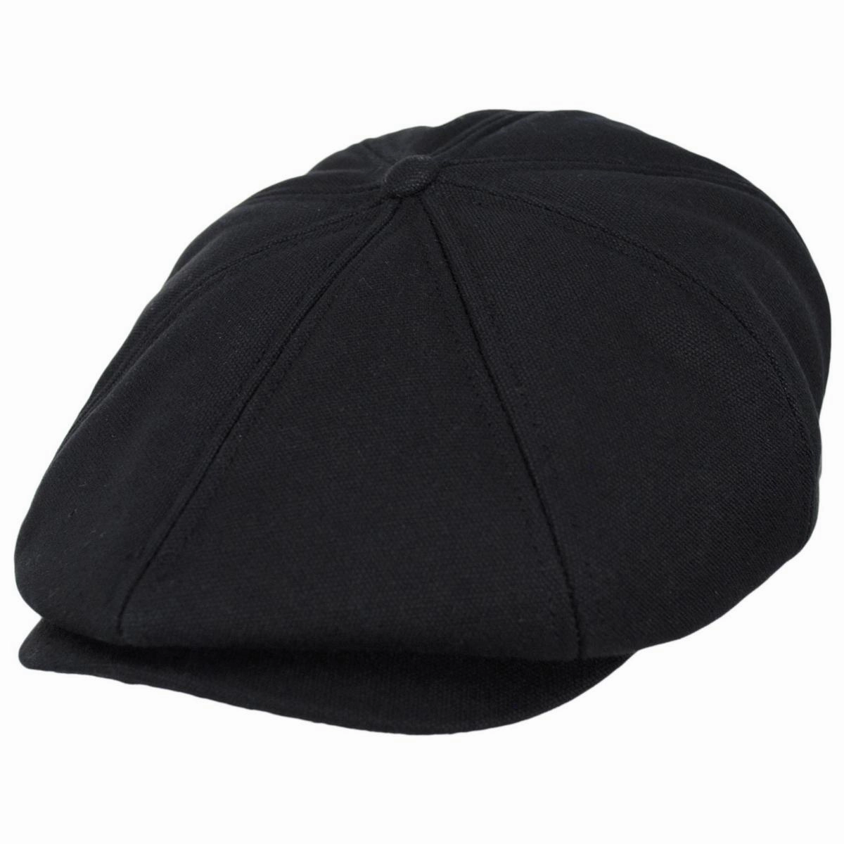 Brood Cotton Canvas Sherpa Lined Newsboy Cap