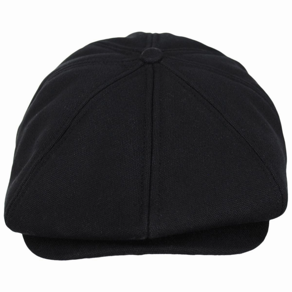 Brood Cotton Canvas Sherpa Lined Newsboy Cap