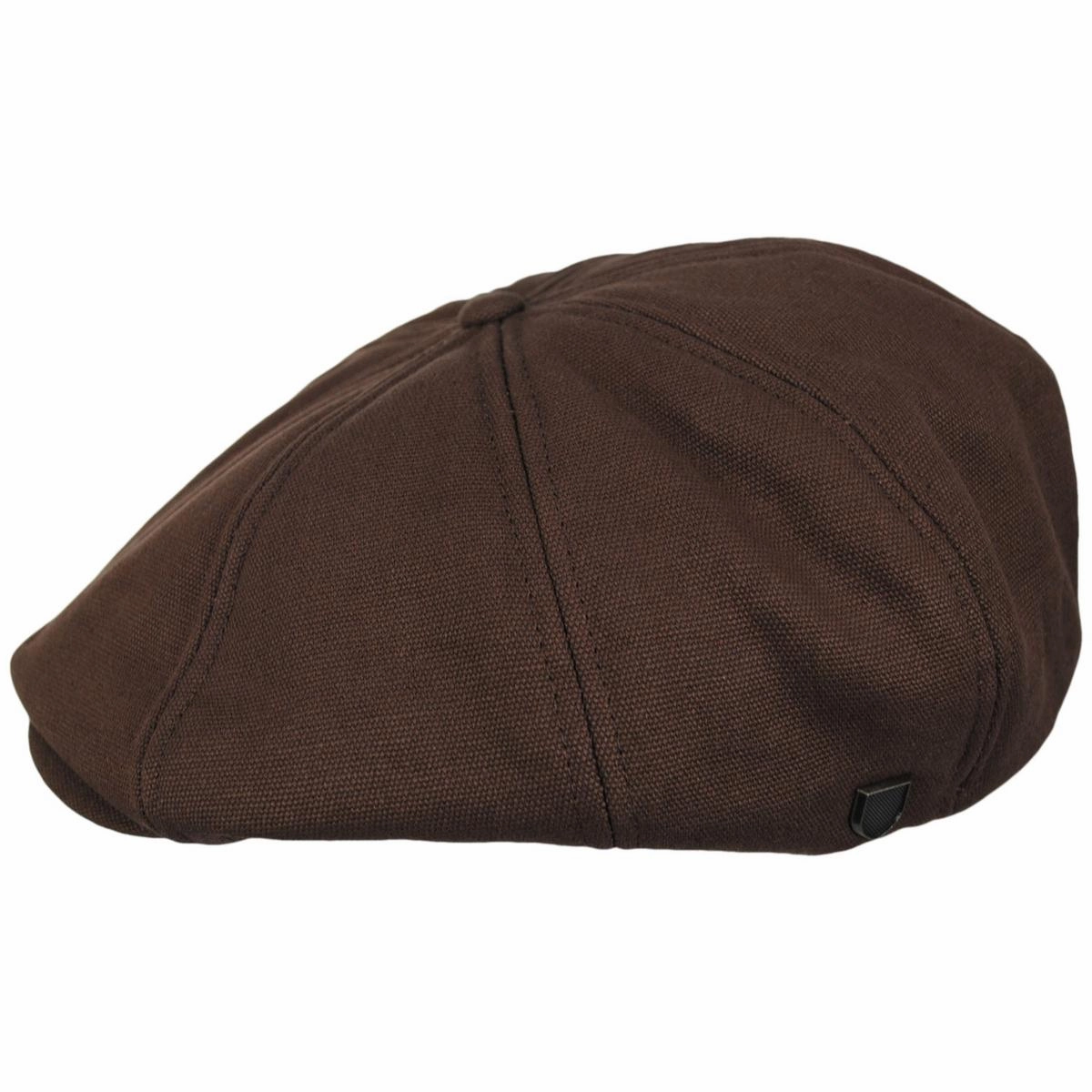 Brood Cotton Canvas Sherpa Lined Newsboy Cap