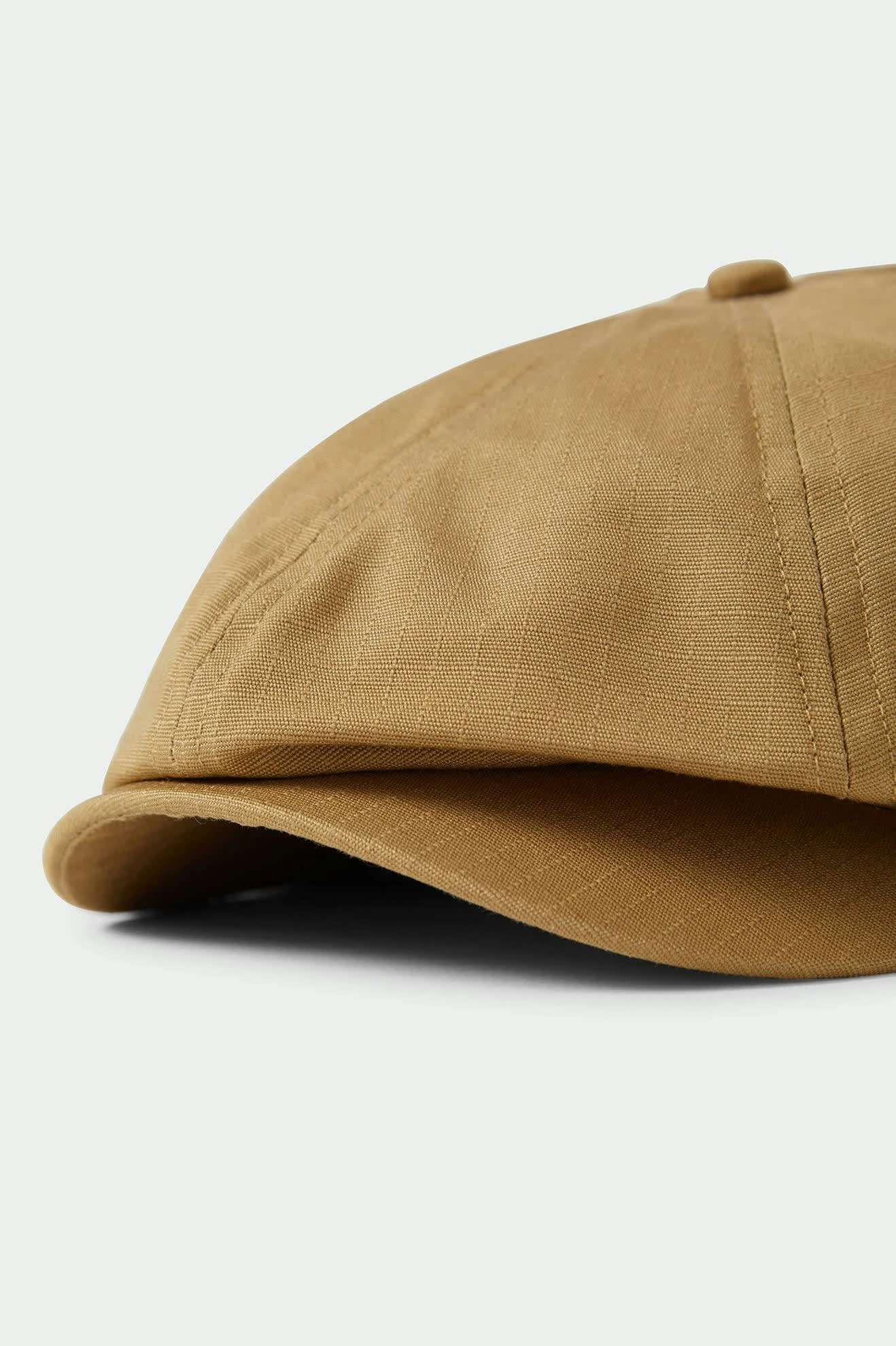 Brood Lightweight Newsboy Cap - Dark Khaki Ripstop