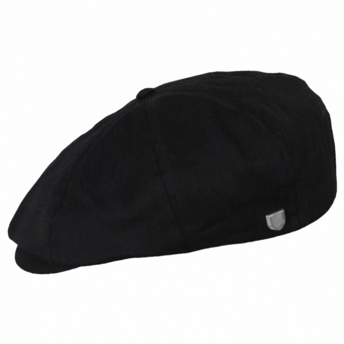 Brood Tonal Herringbone Cotton Newsboy Cap