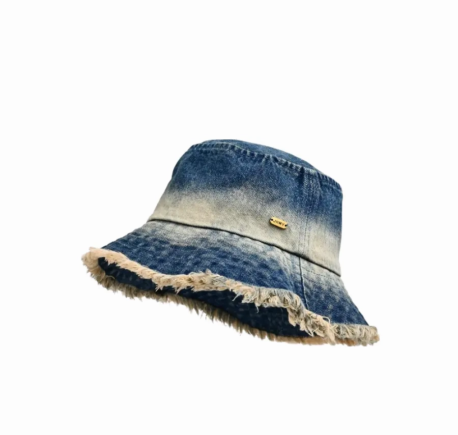 Brookland Faded Denim Bucket Hat