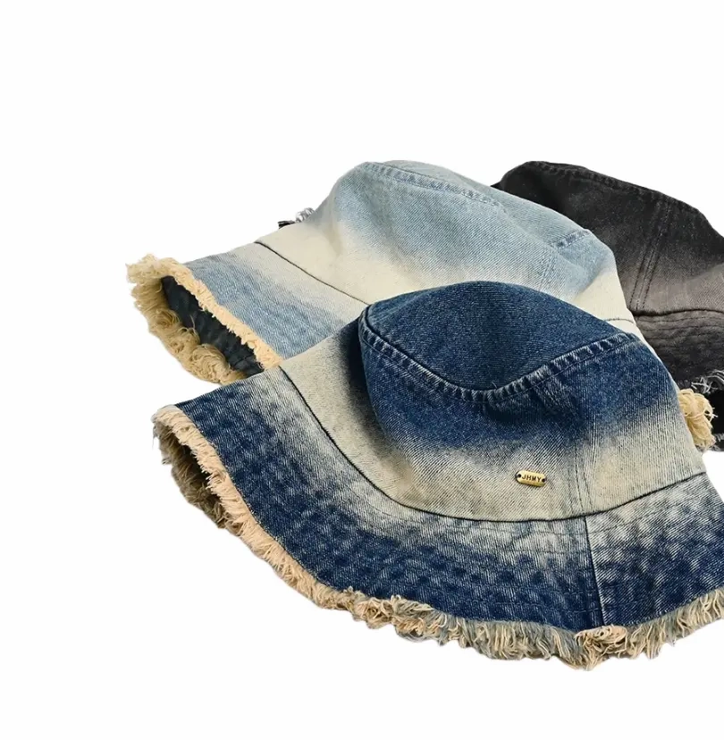 Brookland Faded Denim Bucket Hat