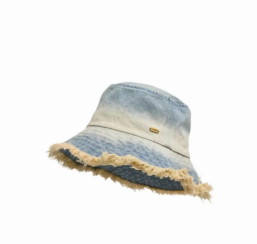 Brookland Faded Denim Bucket Hat