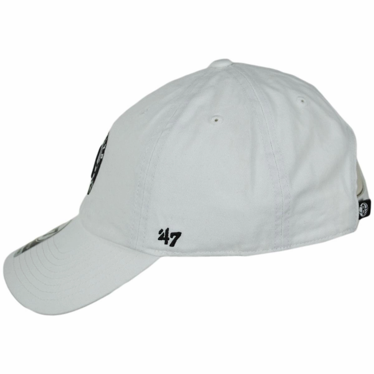 Brooklyn Nets NBA Clean Up Strapback Baseball Cap Dad Hat