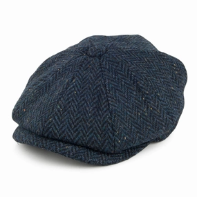 Brooklyn Newsboy Cap - Navy Blue