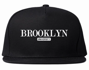 Brooklyn University New York Mens Snapback Hat