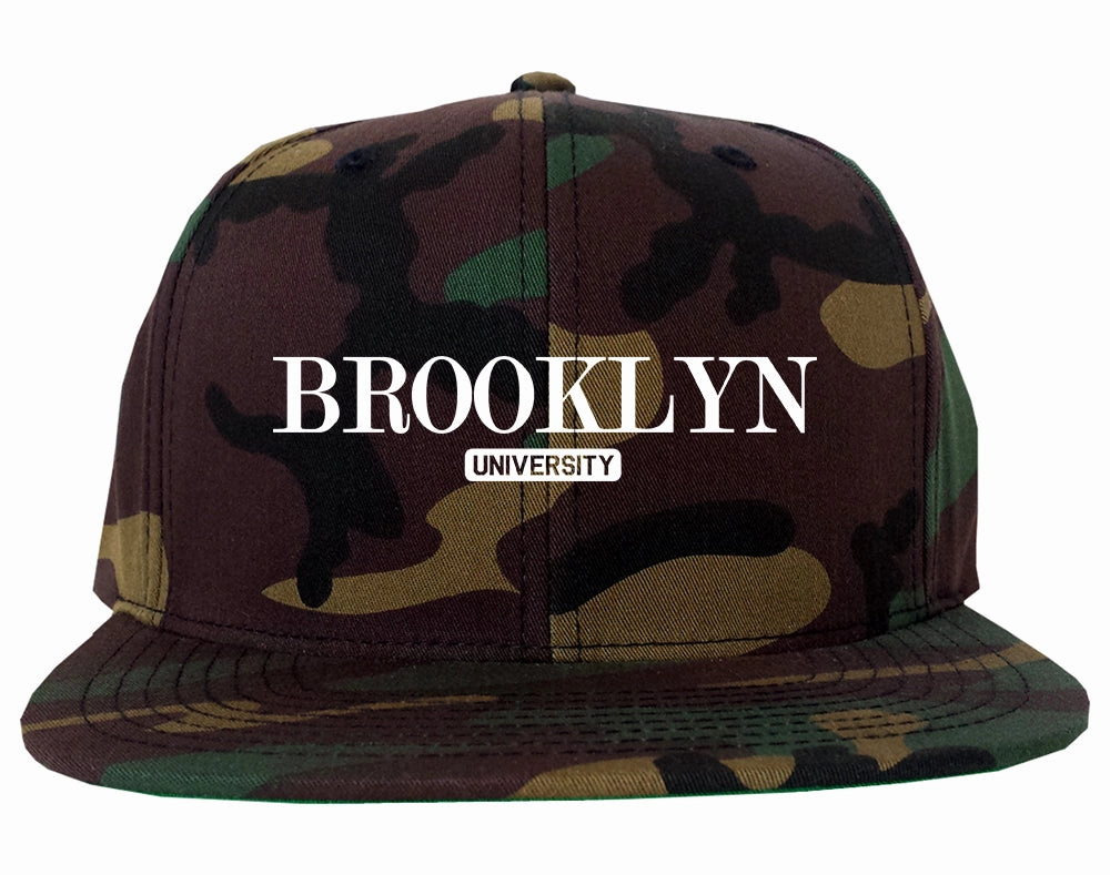 Brooklyn University New York Mens Snapback Hat