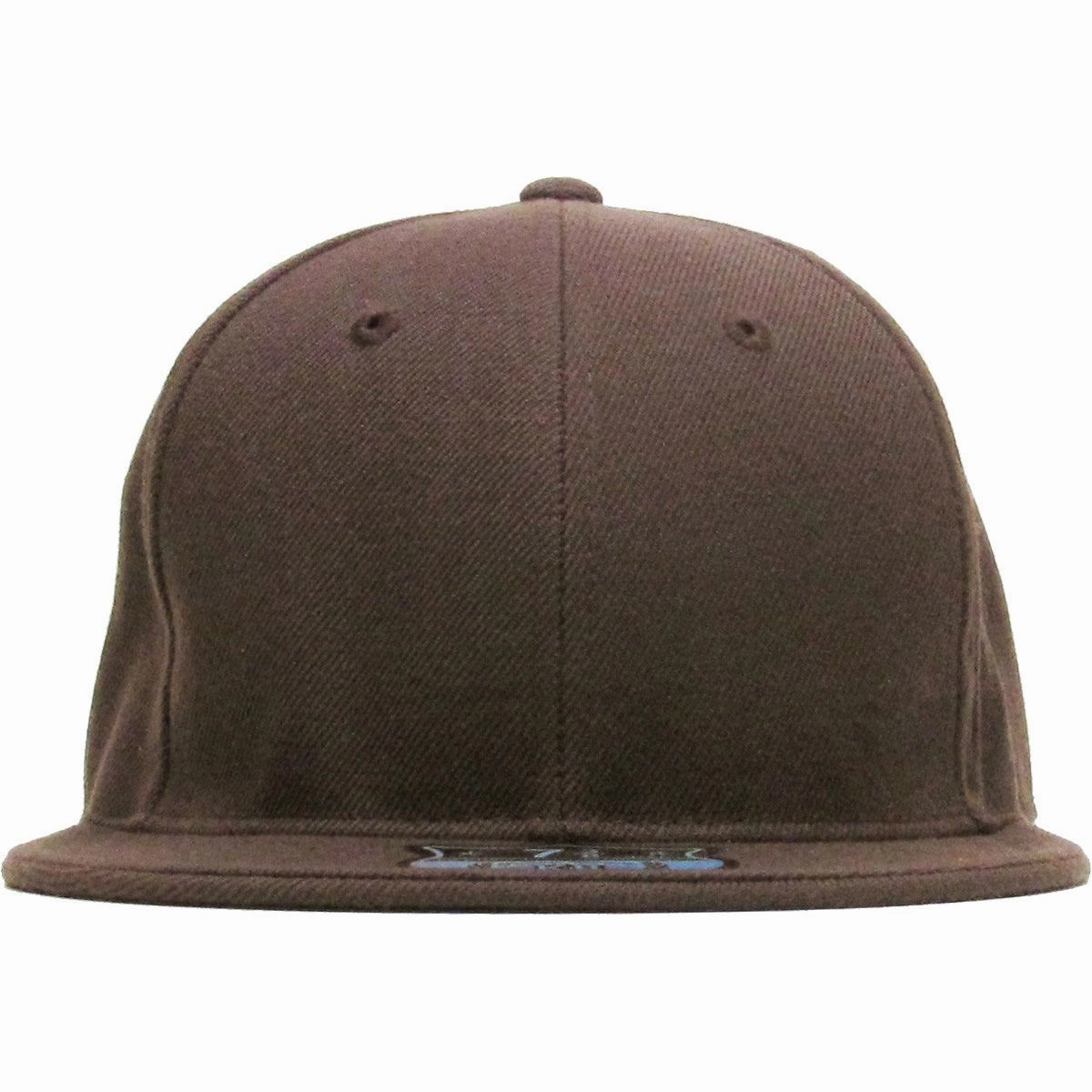 Brown - Structured and Fitted Baseball Cap